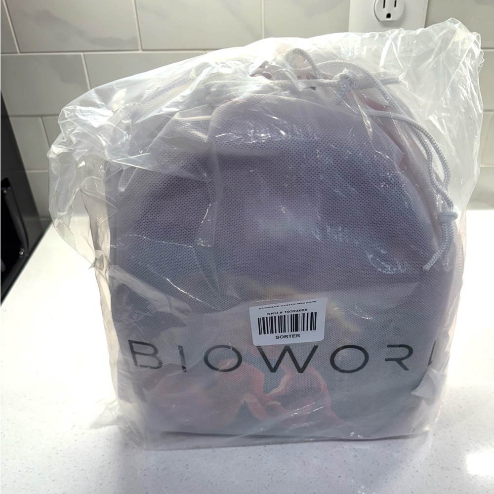 Purple Tangled Mini Backpack NWT - image 2